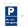 Parkplatzschild - Kundenparkplatz - 20 x 30 cm gelocht Verbotsschild Parkverbot Parkverbotsschild Einfahrt freihalten parken verboten