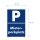 Parkplatzschild - Mieterparkplatz - 30 x 45 cm Verbotsschild Parkverbot Parkverbotsschild Verkehrs-Schilder Einfahrt freihalten parken verboten