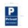 Privatparkplatz Schild - Privat Bitte freihalten - 40 x 60 cm Parken verboten Schild Privatgrundstück