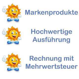 Produktbild von Parkplatzschild Behindertenparkplatz – 52x11 Cm Mit Einschlagpfosten 100 Cm