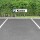Parkplatzschild - Kunden - 52 x 11 cm mit Einschlagpfosten Verbotsschild Parkverbot Parkverbotsschild Verkehrs-Schilder Einfahrt freihalten parken verboten