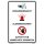 Schild Videoüberwachung - Videoüberwacht, Alarmgesichert, Zutritt für Unbefugte verboten - Warnhinweis 20 x 30 cm gelocht