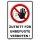 Schild - Zutritt für Unbefugte verboten - Baustellenschild 20 x 30 cm gelocht