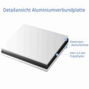 Kein Hundeklo Schild 30x45 cm gelocht & Kit - Danke