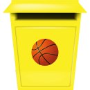 Aufkleber Sticker Basketball Sticker für Kinder...