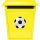 Aufkleber Fußball Sticker für Kinder selbstklebend Autoaufkleber Album Set Car Motorradhelm Caravan Wohnwagen wetterfest 10 x 10 cm