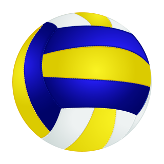 Volleyball Aufkleber – wetterfester Sport-Sticker für Auto, Helm & Co.