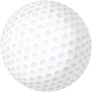 Aufkleber Golfball Sticker für Kinder selbstklebend...