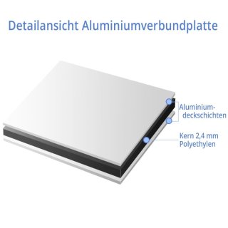 „Einfahrt Freihalten“ Schild – 30x20 Cm, Aluminiumverbund, Wetterfest, Mit Bohrlöchern, Parkverbotsschild