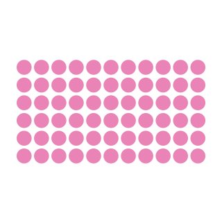 Klebepunkte – 1060 doppelseitige Farbpunkte & Farbetiketten (0,5 cm, rosa)