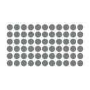 Klebepunkte – 98 doppelseitige Farbpunkte & Farbetiketten (3 cm, grau)