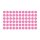 Klebepunkte – 55 doppelseitige Farbpunkte & Farbetiketten (4 cm, rosa)
