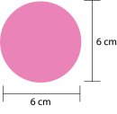 Klebepunkte – 36 doppelseitige Farbpunkte & Farbetiketten (6 cm, rosa)