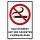 Verbotsschild Rauchverbot - Rauchverbot auf dem gesamten Firmengelände - Warnhinweis