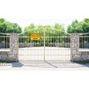 Rauchen verboten Schild – Feuer & Licht untersagt