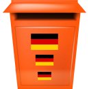 Aufkleber 22 Fahnen Deutschland Sticker Flagge Carravan Auto Motorrad Autoaufkleber Wohnmobil Mülltonnenaufkleber Wohnwagen